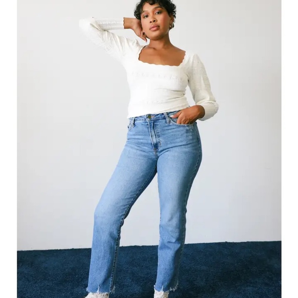 High-Rise Vintage Straight Leg Women’s Jeans